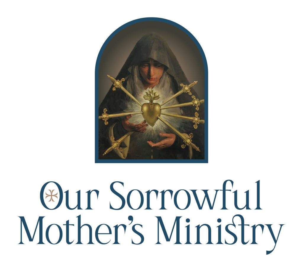 Our Sorrowful Mother's Ministry stacked logo